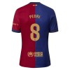 Officiële Voetbalshirt + Korte Broek FC Barcelona Pedri 8 Thuis 2024-25 - Kids